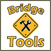 bridge tools logo of hammer and spanner