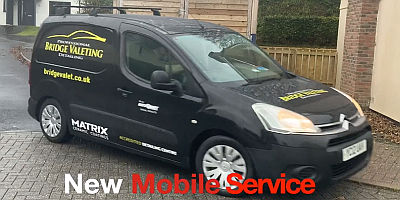 van for mobile valeting service